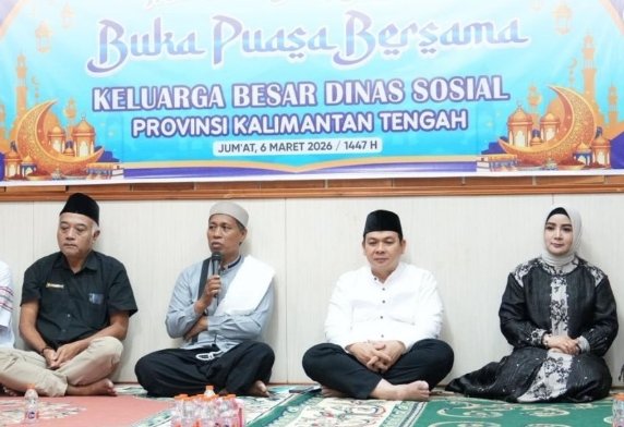 Tak Sekadar Buka Puasa, Dinsos Kalteng Berbagi Tali Asih untuk Yatim, Lansia dan Disabilitas