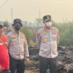 Kapolda Kalteng Cek Bekas Karhutla Tumbang Nusa, Minta Personel Waspadai Api Susulan