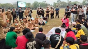 Dihadapkan pada Enam Tuntutan, Agustiar Ajak Massa Kawal Penanganan Karhutla