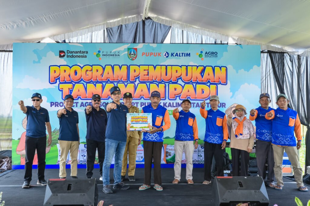 Dari 7 Jadi 8,5 Ton per Hektare, Pendampingan Pupuk Kaltim di Jombang Berlanjut