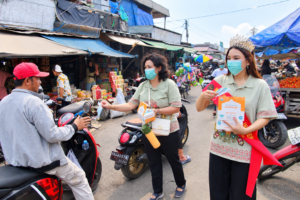 Peduli Dampak Kabut Asap, KPD Dusmala Nasional Bagikan 3.000 Masker