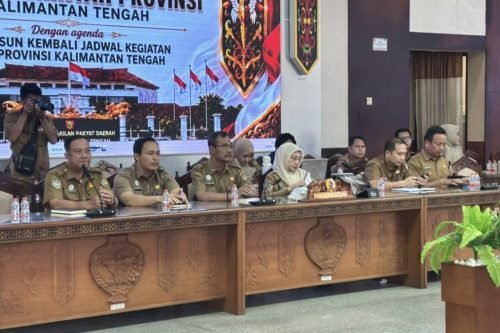 BAPPERIDA Kalteng Ikut Susun Agenda DPRD Masa Sidang I 2026 Lewat Rapat Banmus