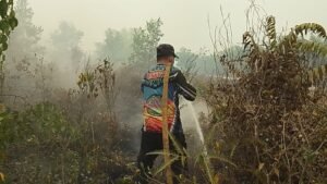 Masuk Status Tanggap Darurat, Dalkarhutla Dishut Kalteng Siaga Tangani Tiga Titik Karhutla
