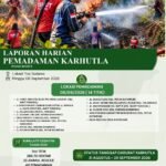 14 Titik Karhutla Dipadamkan di Kalteng, Tersebar di Palangka Raya hingga Katingan