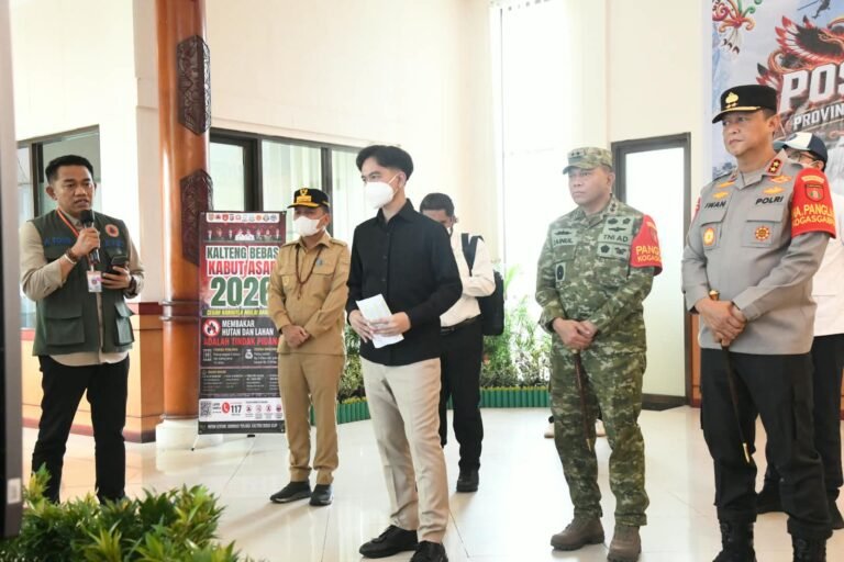 Wapres Gibran Turun ke Kalteng, Karhutla dan Kabut Asap Jadi Perhatian