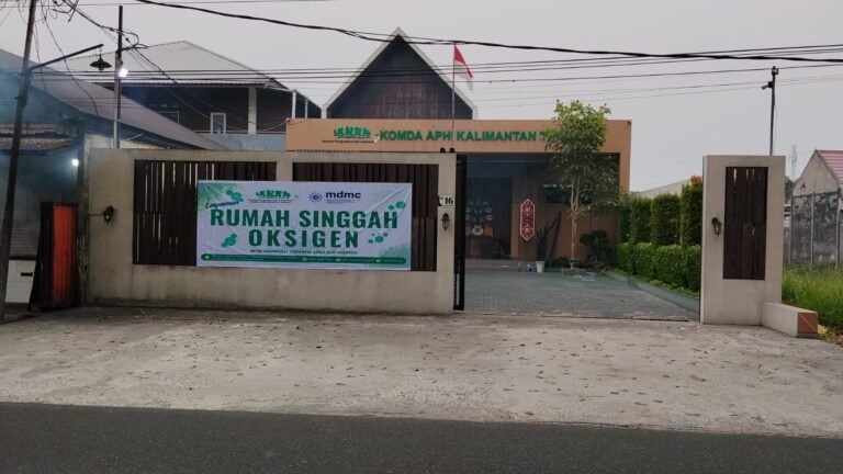 APHI dan MDMC Buka Rumah Singgah Oksigen Gratis untuk Warga Terdampak Karhutla