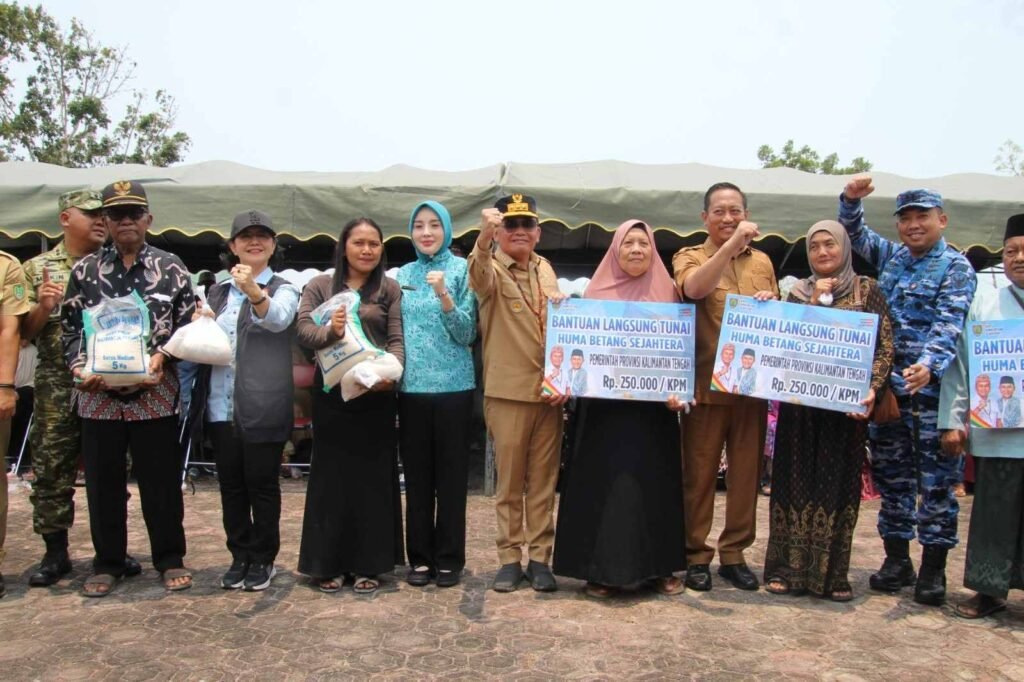 Dinsos Kalteng Pastikan Bantuan Warga Pantai Lunci Tepat Sasaran di Tengah Dampak Karhutla