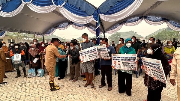 Dinsos Kalteng Pastikan Bantuan KHBS dan Dukungan Karhutla Menjangkau Warga Terdampak