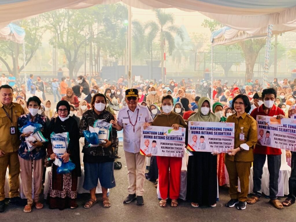 Dinsos Kalteng Pastikan Bantuan Pangan dan KHBS Menjangkau Warga Pahandut Seberang