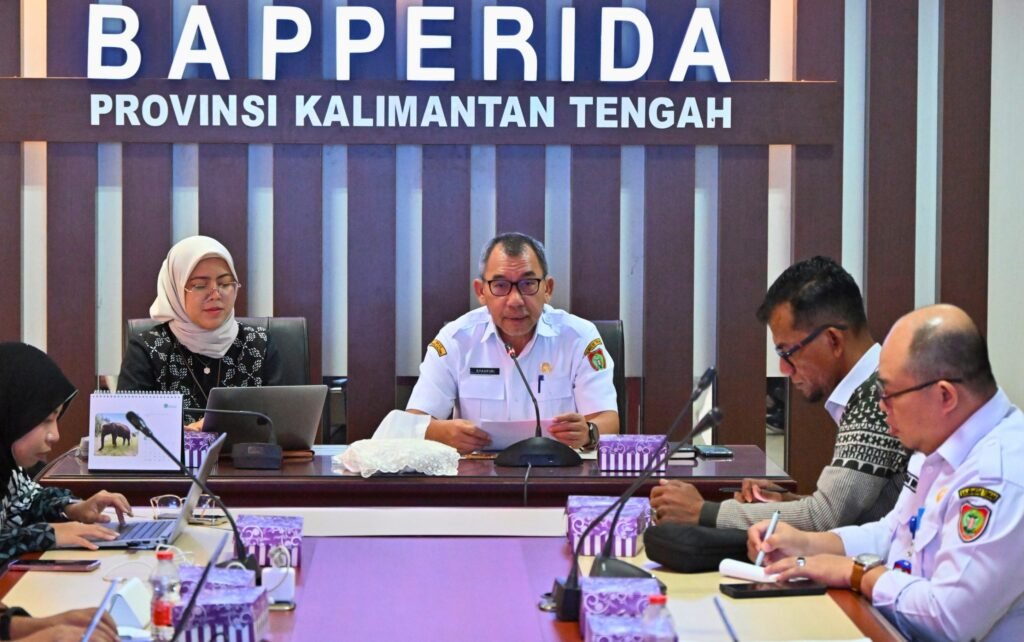 Bapperida Kalteng Bahas Rencana Induk KSPEAN, Dorong Kebijakan Ekonomi yang Lebih Terarah
