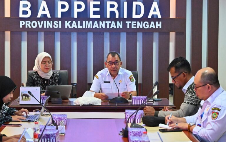 Bapperida Kalteng Bahas Rencana Induk KSPEAN, Dorong Kebijakan Ekonomi yang Lebih Terarah