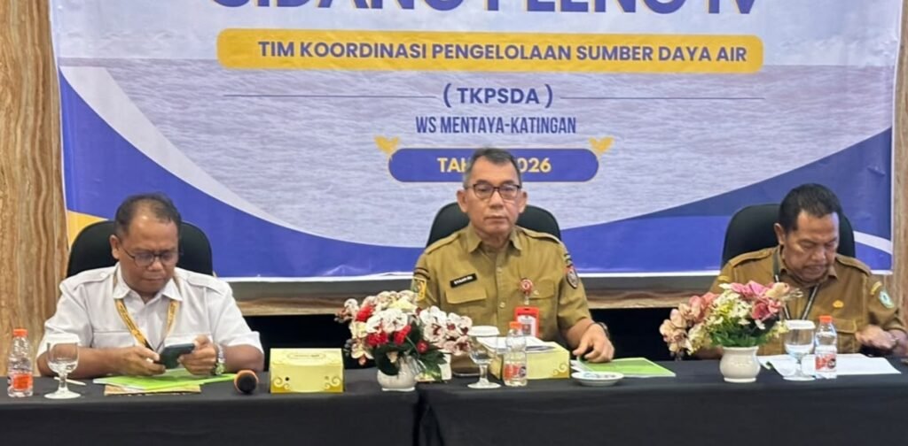 Kemarau Ekstrem Menguji Kalteng, TKPSDA Mentaya-Katingan dan Jelai-Kendawangan Susun Strategi Ketahanan Air