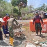 Dari Gotong Royong, Pos Kamling Karang Rejo Kembali Berdiri Kokoh