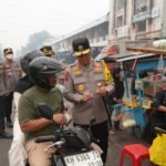 Kapolda Kalteng Turun ke Jalan, Pengamanan Lalu Lintas Diperkuat di Titik Keramaian