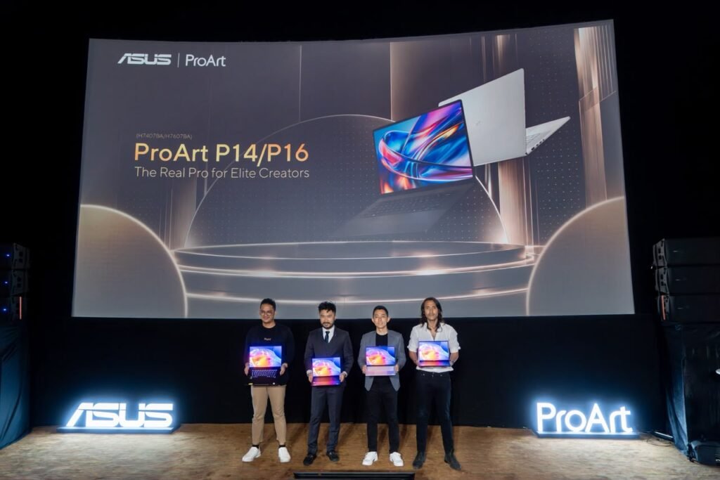 ASUS ProArt P14 dan P16 Resmi Meluncur, Bawa AI Generatif Langsung di Laptop